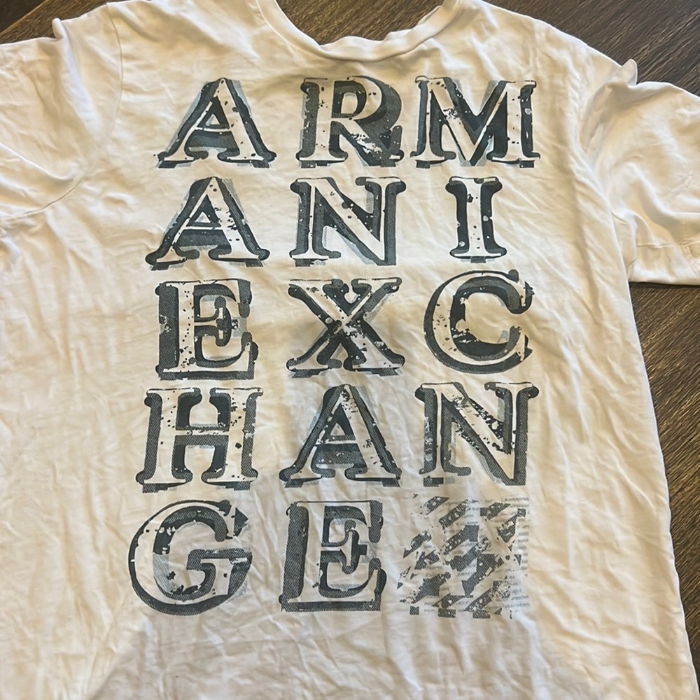 Boys Small Armani Exchange T Shirt